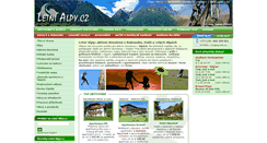 Desktop Screenshot of letni-alpy.cz